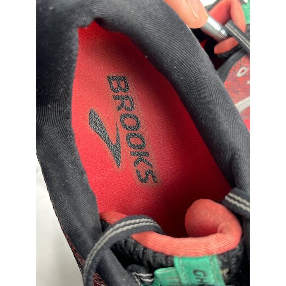 Brooks Ghost 11 Red AW18 Brooks Ghost 11 SKU 7668 womens Red and Black Running Shoes Size 8